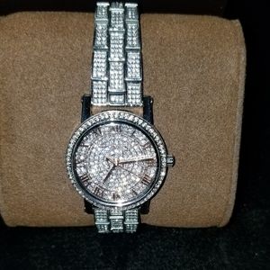 Michael Kors Norie Pave Crystals Watch